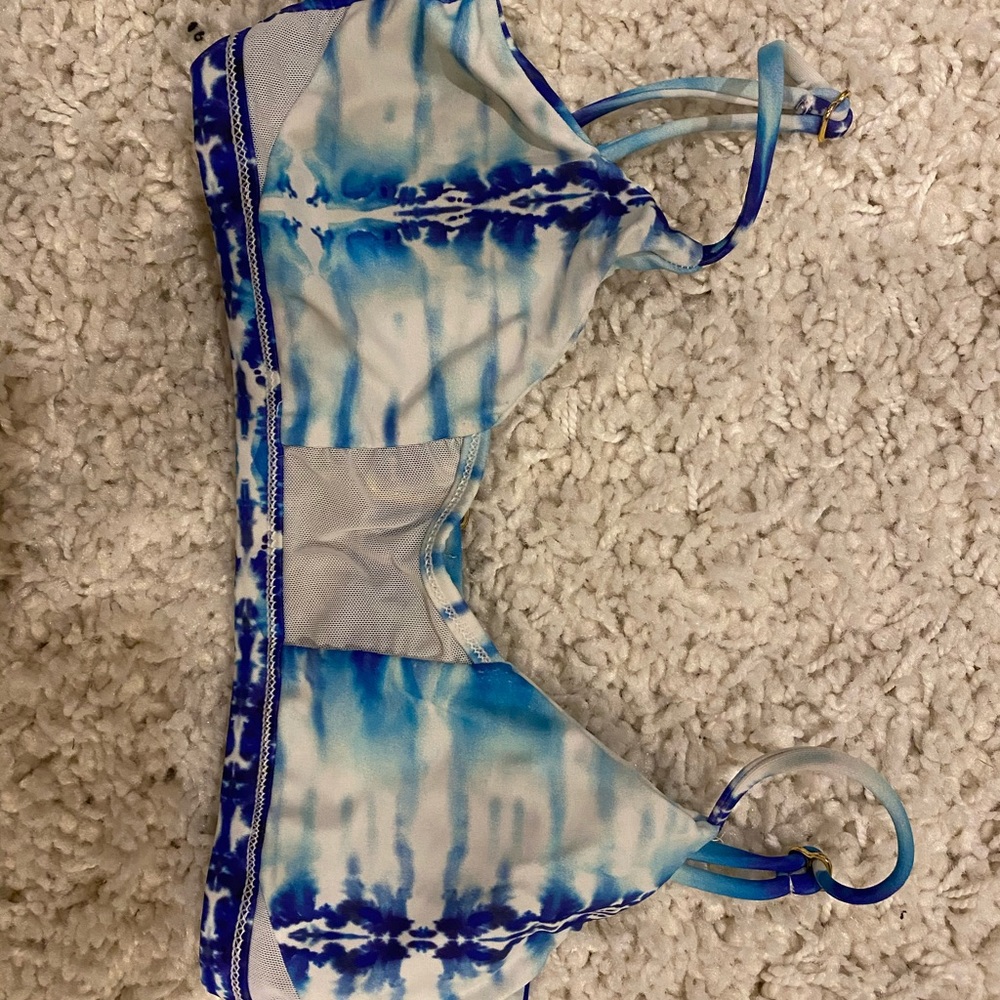 tie die bikini top